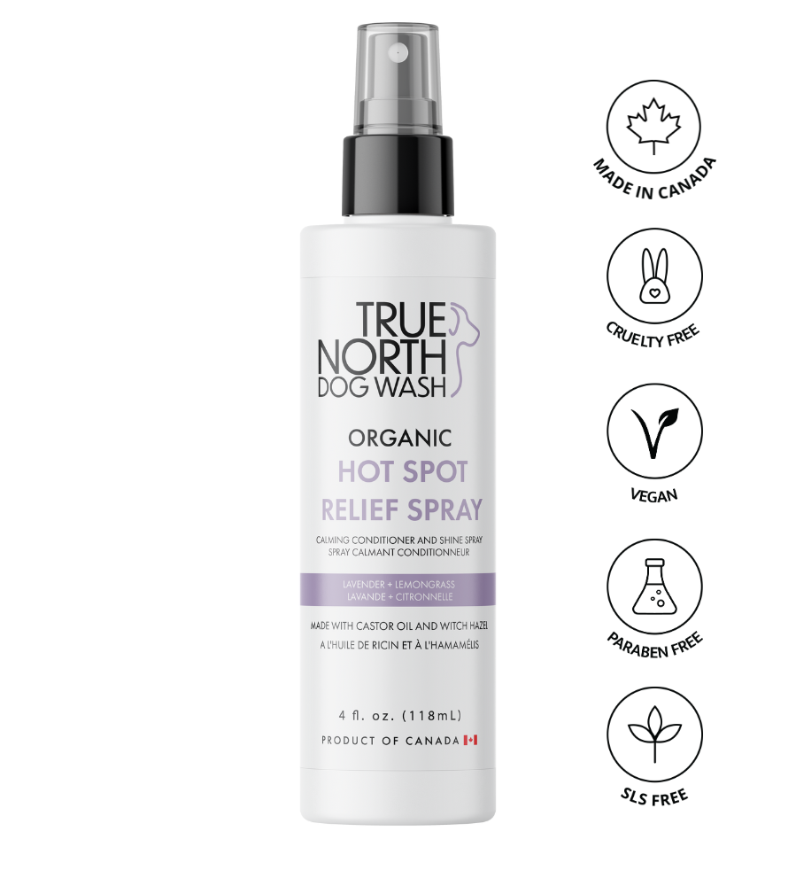 Lavender & Lemongrass Organic Hot Spot Relief Spray & Conditioner