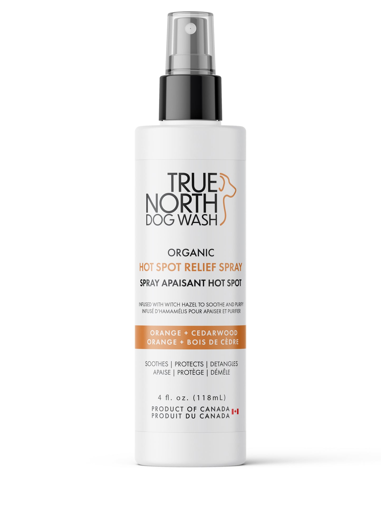 Orange & Cedarwood Organic Hot Spot Relief Spray & Conditioner