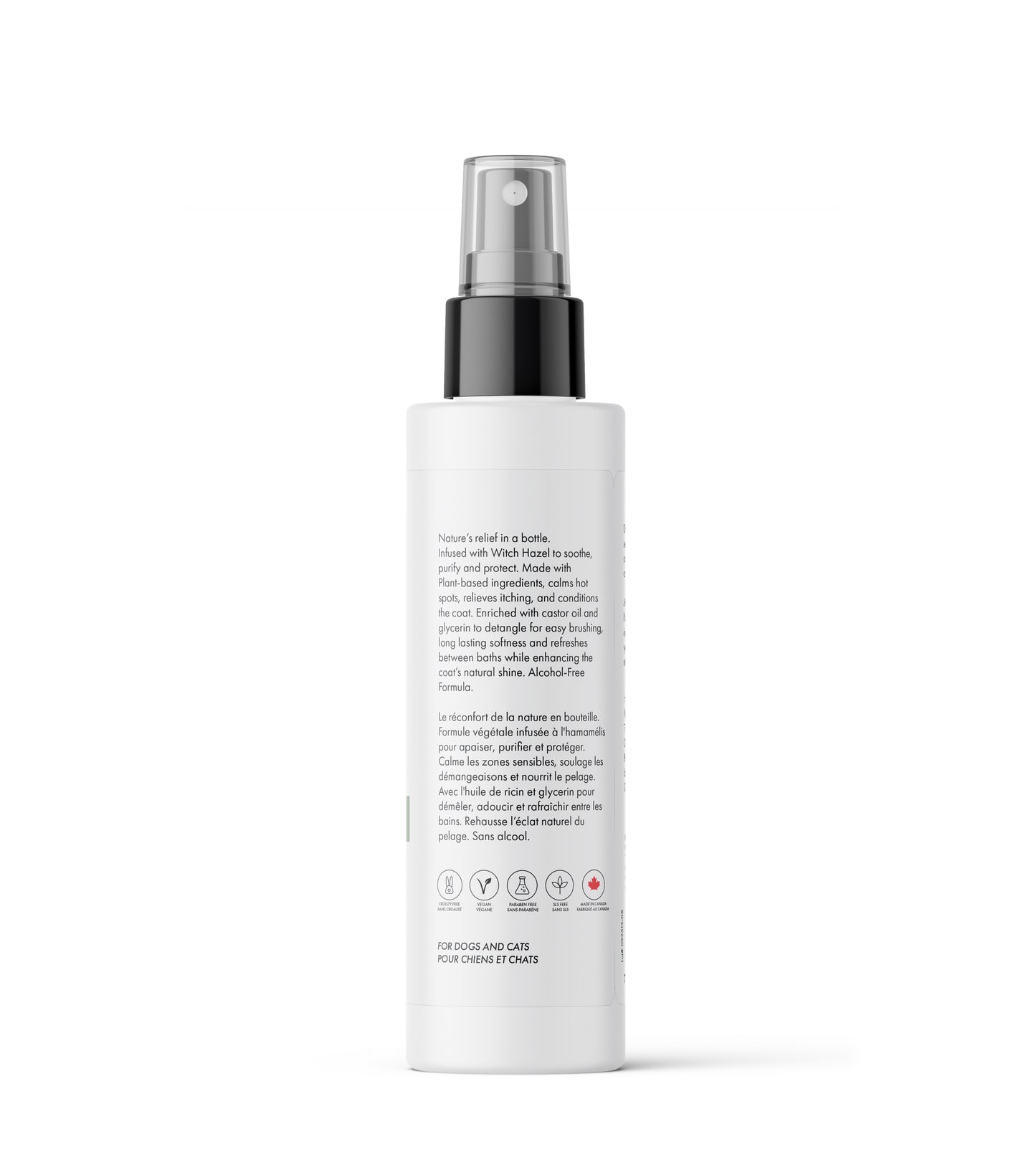 Unscented Organic Hot Spot Relief Spray & Conditioner