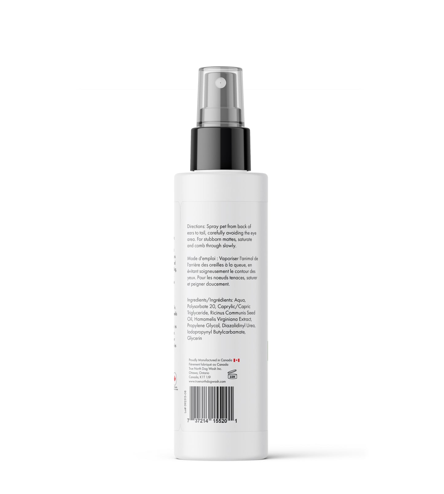 Unscented Organic Hot Spot Relief Spray & Conditioner