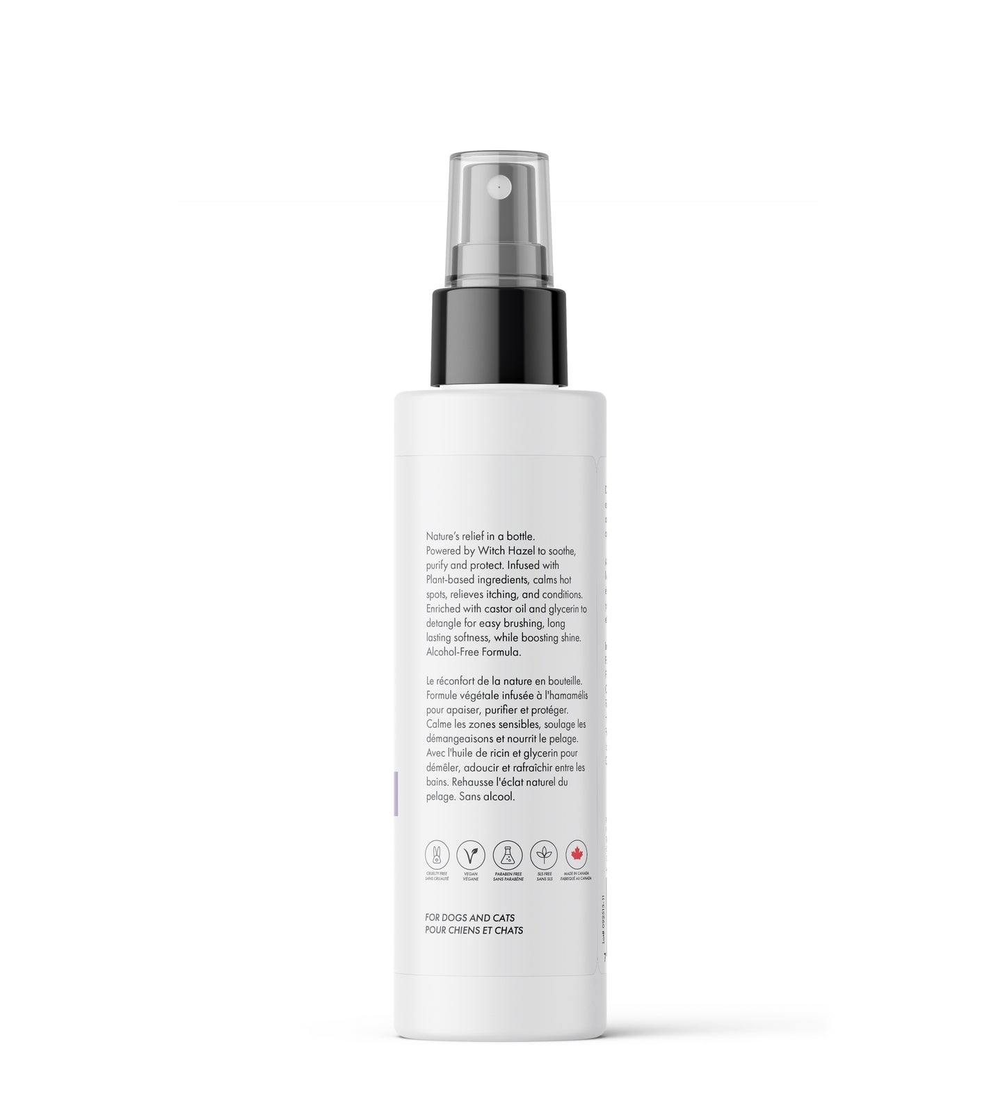 Lavender & Lemongrass Organic Hot Spot Relief Spray & Conditioner