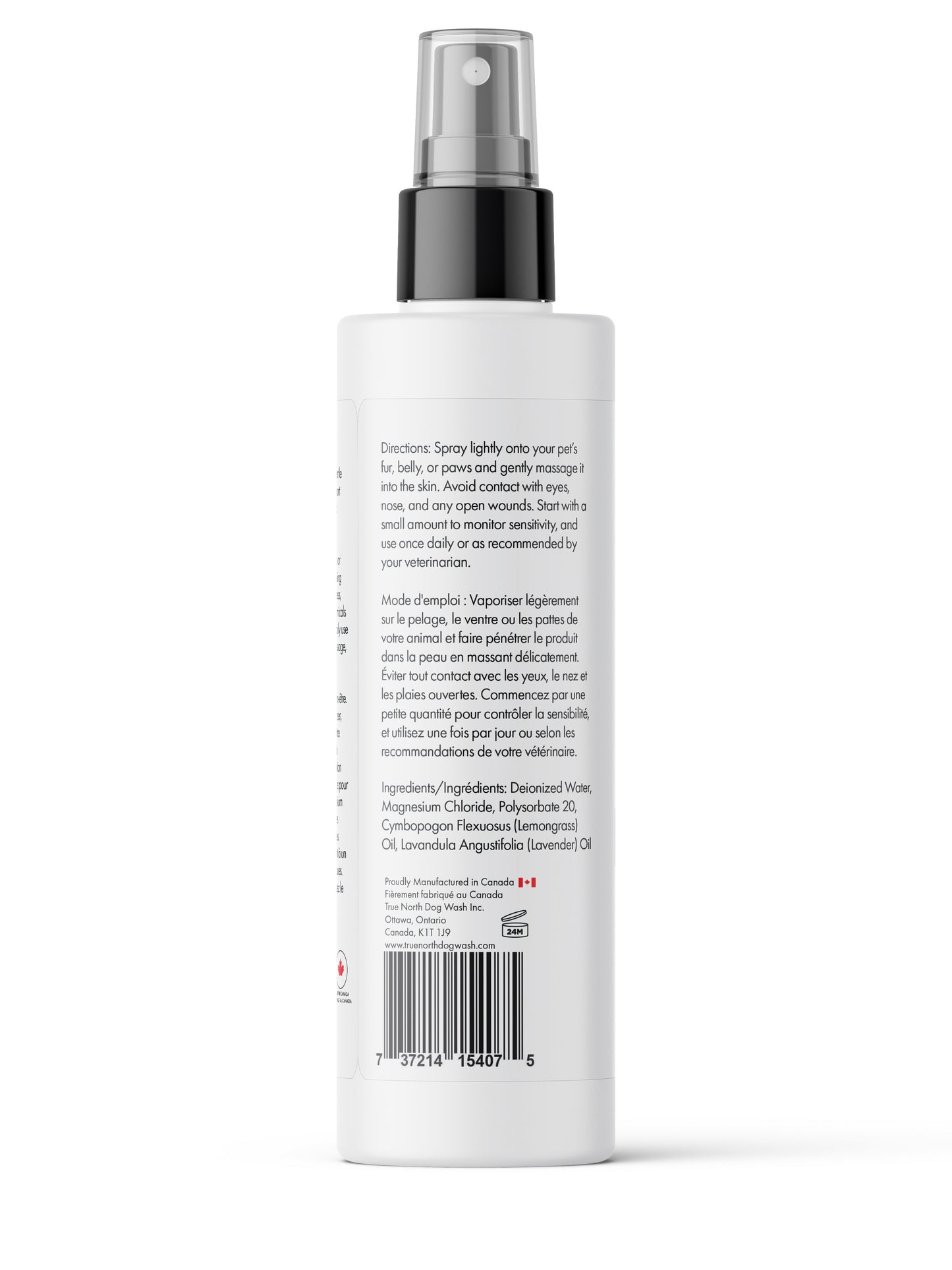 Lavender & Lemongrass Organic Magnesium Spray
