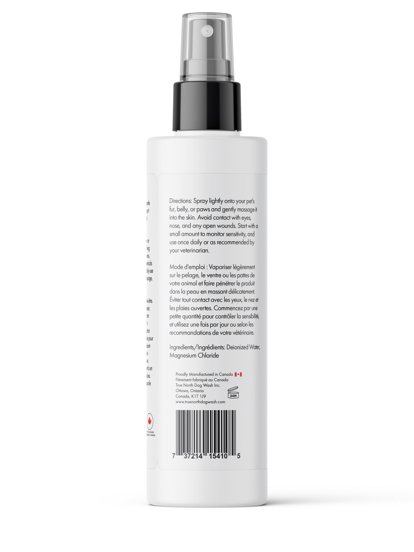 Truly Unscented Organic Magnesium Spray