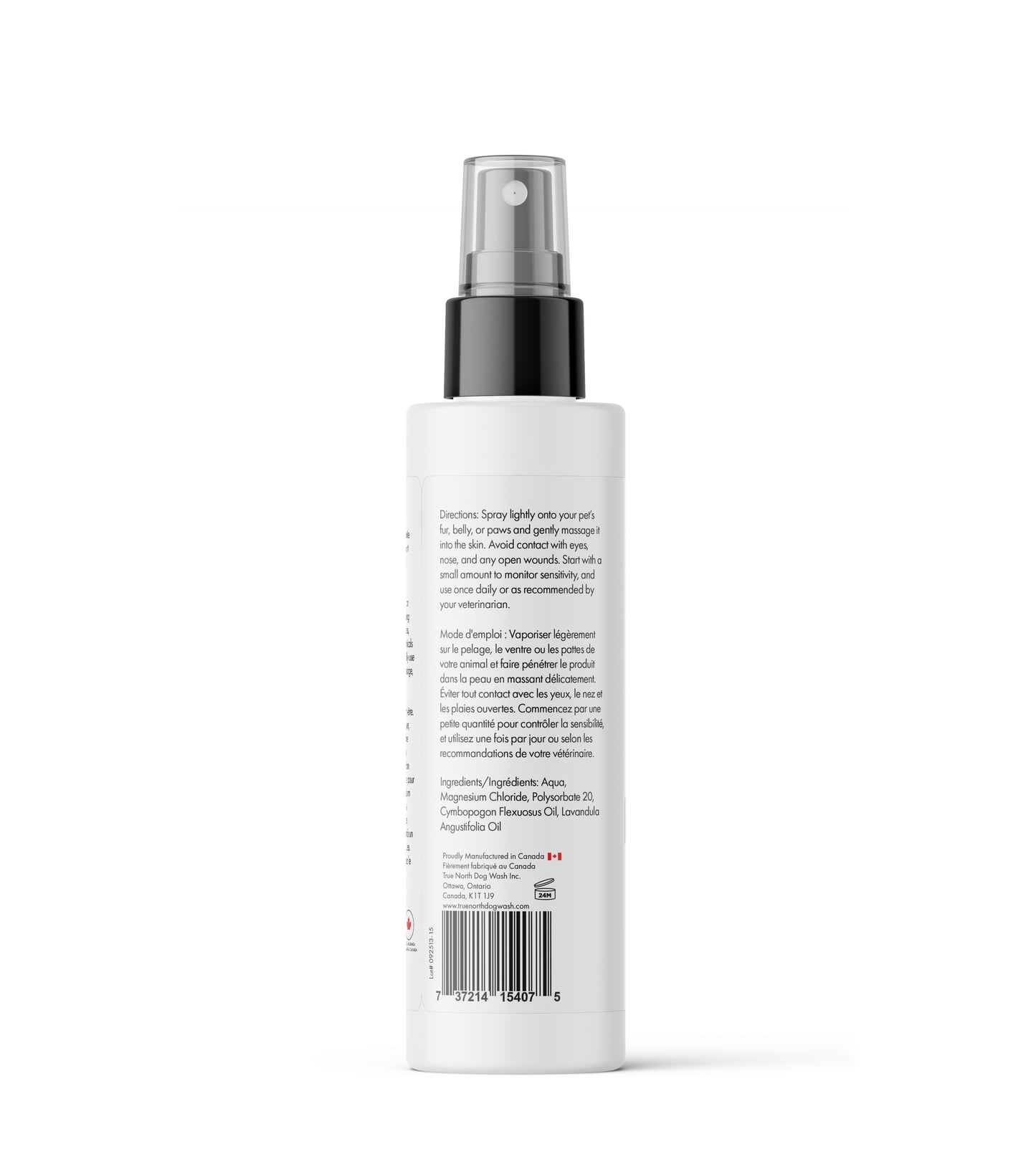 Lavender & Lemongrass Organic Magnesium Spray