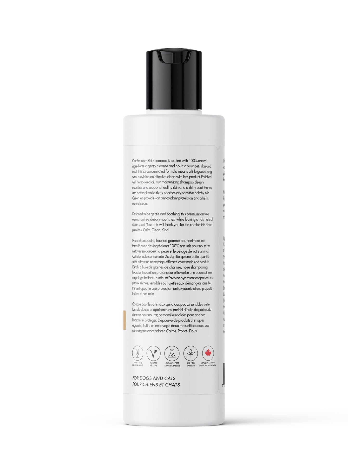 Honey & Oatmeal Organic Pet Shampoo