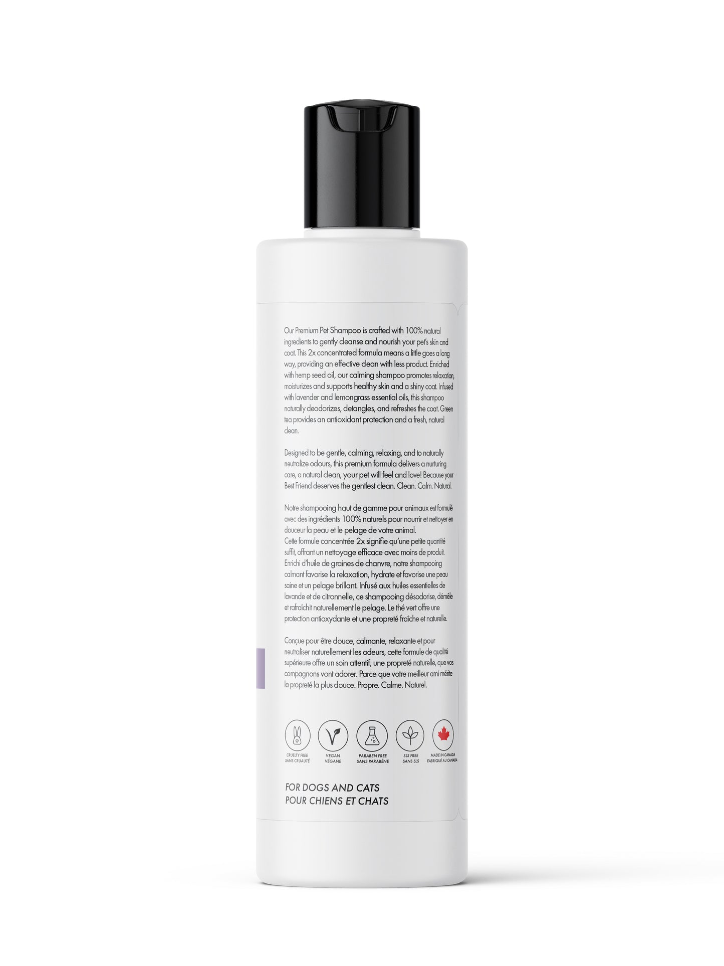 Lavender & Lemongrass Organic Pet Shampoo