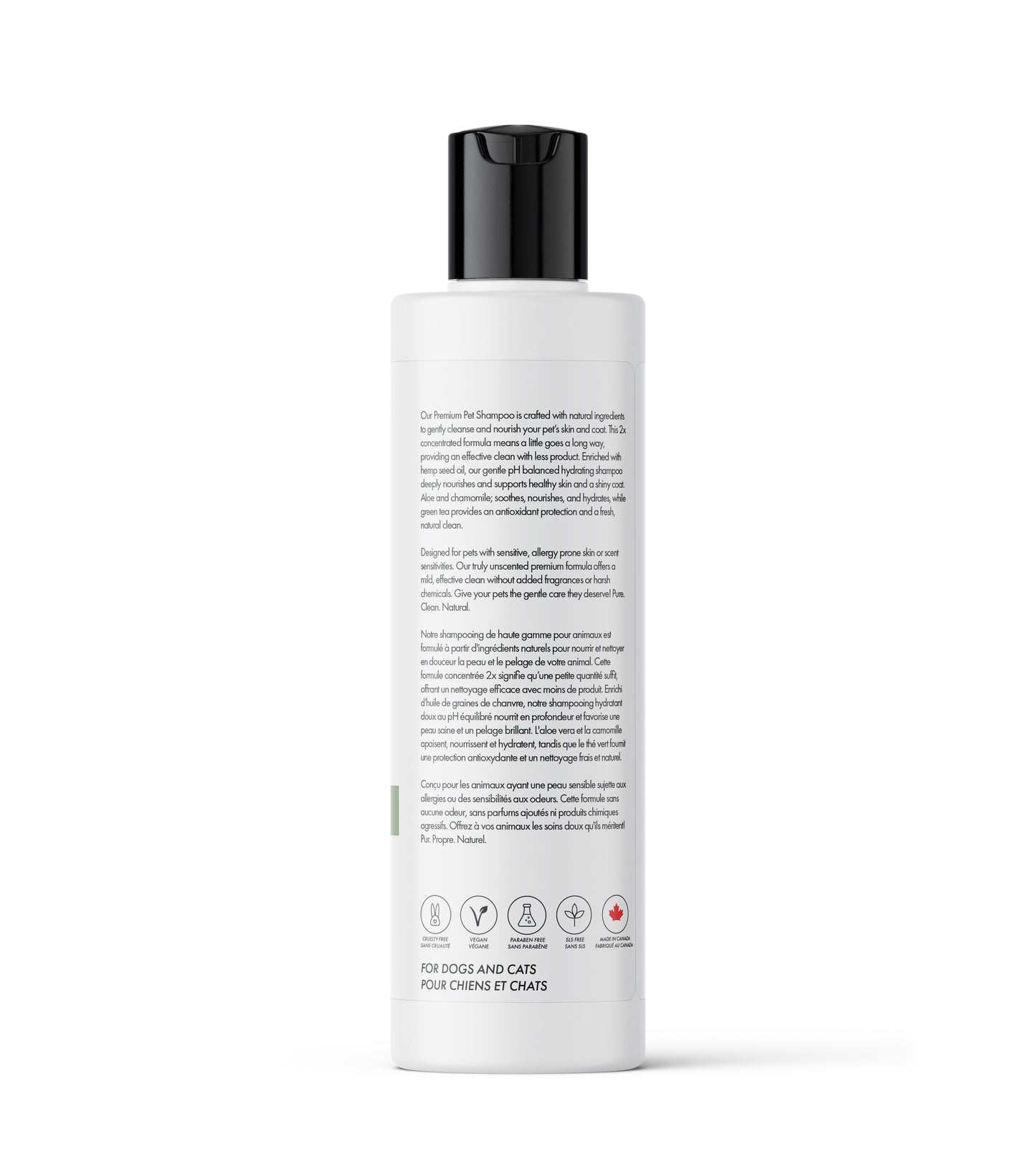 Unscented Organic Pet Shampoo