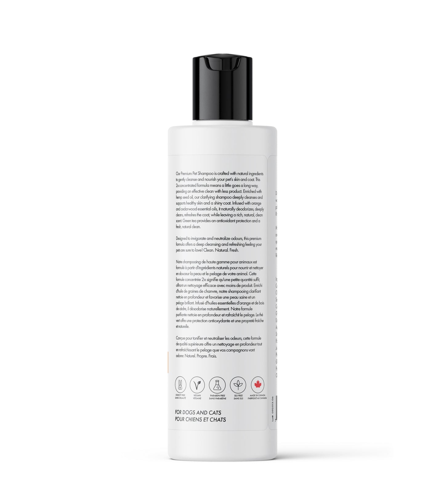 Orange & Cedarwood Organic Pet Shampoo