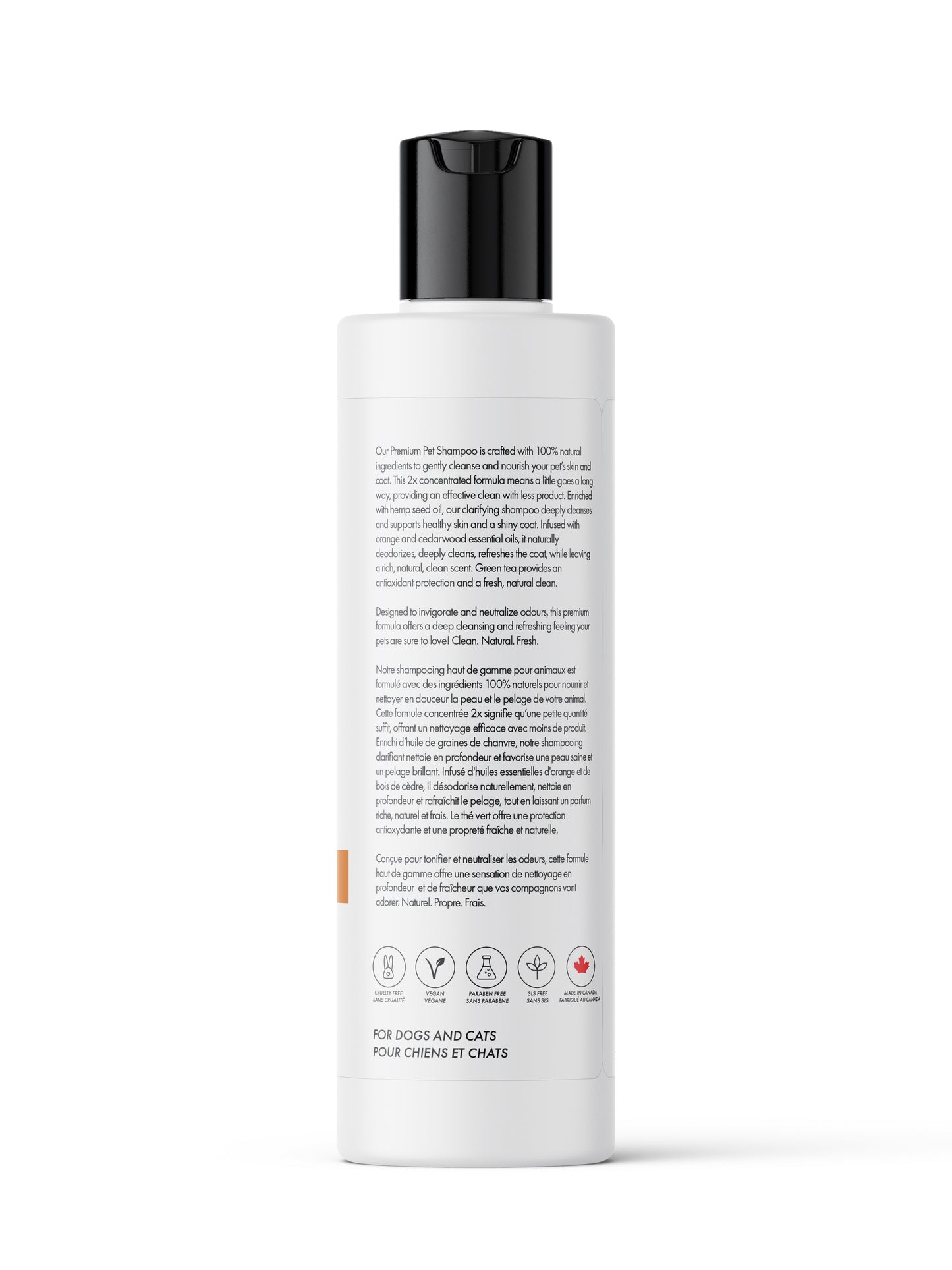 Orange & Cedarwood Organic Pet Shampoo