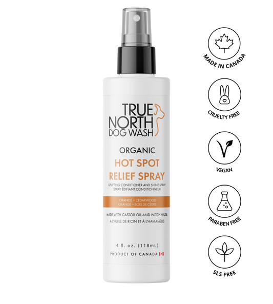 Orange & Cedarwood Organic Hot Spot Relief Spray & Conditioner