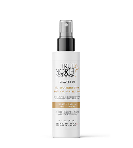 Honey & Oatmeal Organic Hot Spot Relief Spray & Conditioner