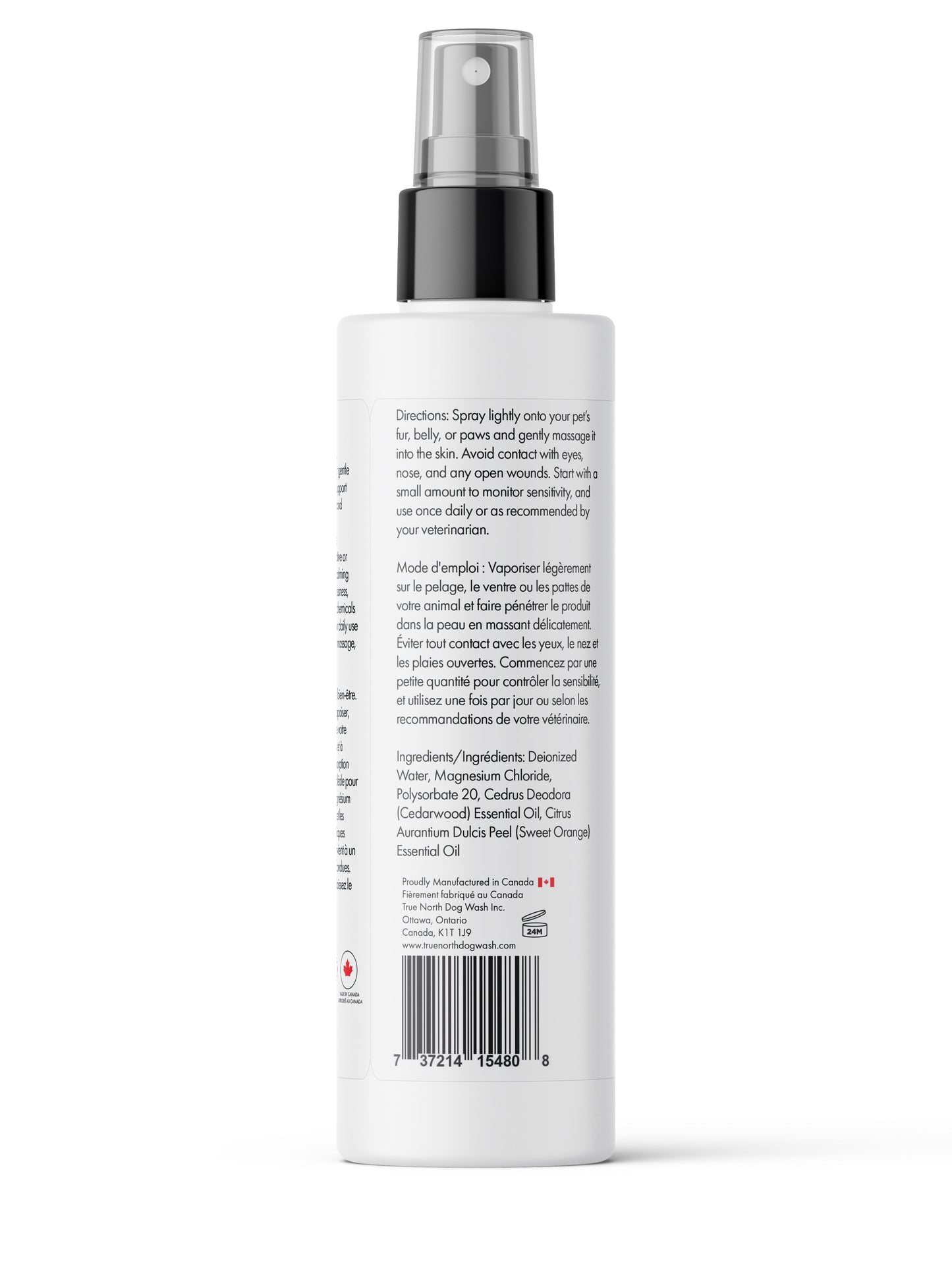Orange & Cedarwood Organic Magnesium Spray